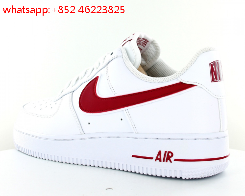nike air force 1 07 femme rouge