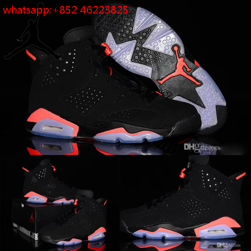 air jordan 6 retro noir infrarouge