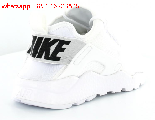 nike huarache blanche et noir