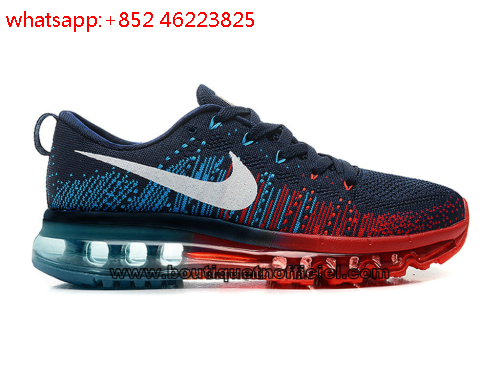 nike air max bleu et rouge